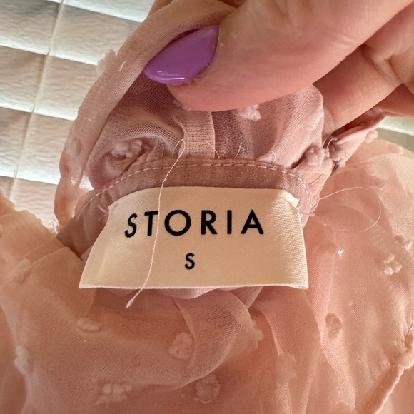 Polka Dot babydoll dress - Picture 2 of 2